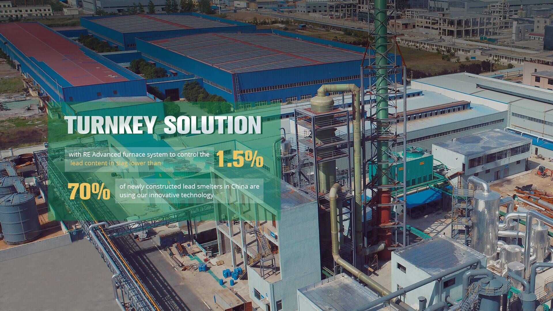 Secondary Resources Recycling Turnkey Solution Provider