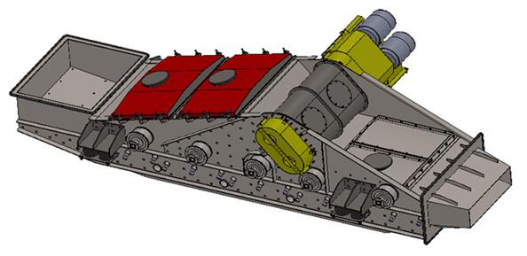 Vibrating screen